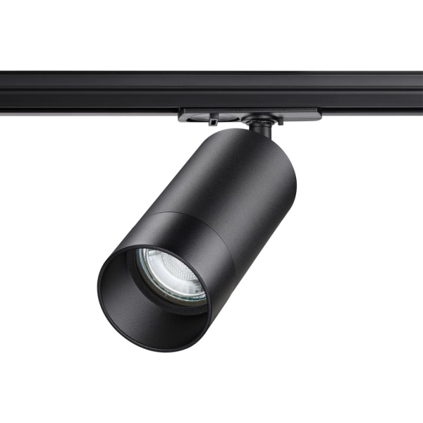 Novotech 370861 PORT NT22 черный Светильник трековый однофазный двухжильный IP20 GU10 9W 220V SLIM