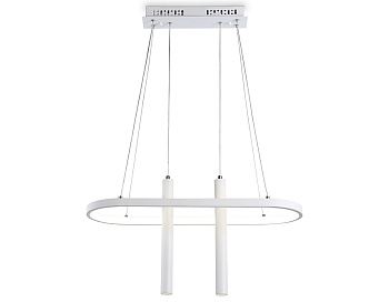 Ambrella Светильник светодиодный подвесной с пультом FL5383/1+2 WH белый 43W 3000K/4200K/6400K+4200K 600*200*1200 (ПДУ ИК) Ambrella Светильник светодиодный подвесной с пультом FL5383/1+2 WH белый 43W 3000K/4200K/6400K+4200K 600*200*1200 (ПДУ ИК)