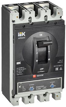 IEK ARMAT Автоматический выключатель в литом корпусе 3P I 150кА 630А ТМ рег.
