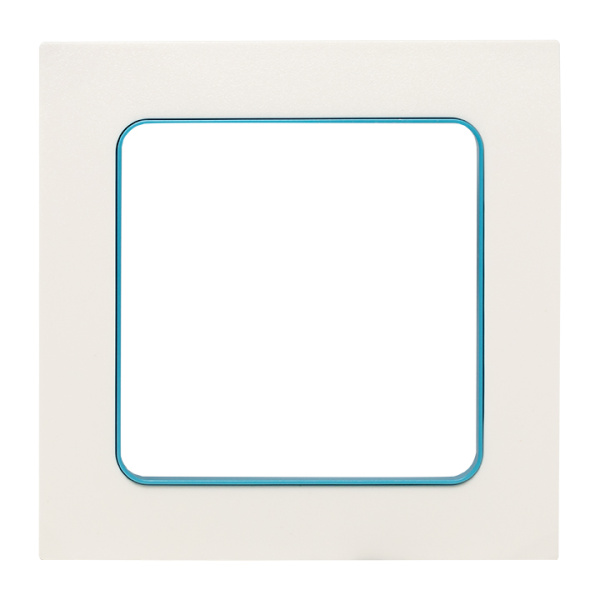 EKF PROxima Стокгольм Белый Линия синяя Рамка 1-ая