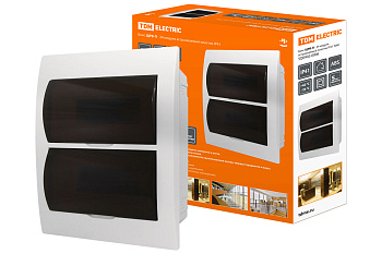 TDM Бокс ЩРВ-П-24модуля встраиваемый пластик IP41 SQ0902-0006