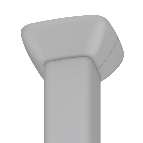 Купить DKC Телескопическая алюминиевая колонна, 1.5 - 3м, цвет темно-серебристый металлик