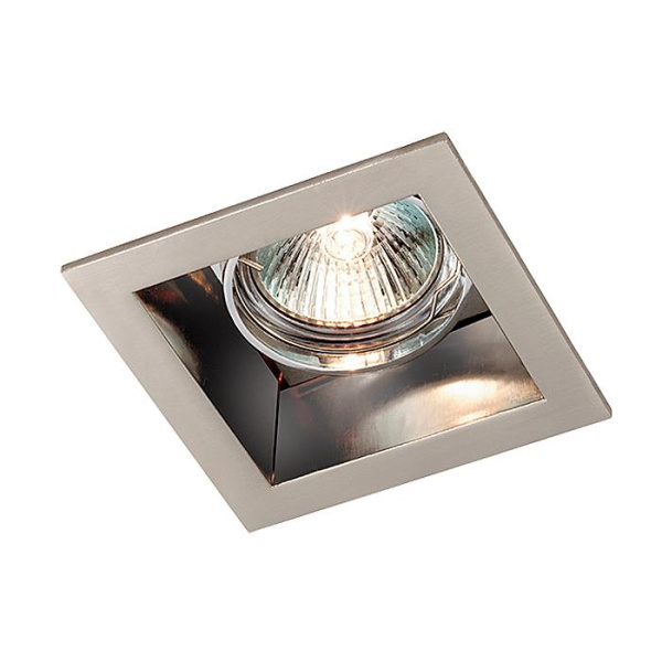 Novotech 369638 NT12 277 никель Встраиваемый ПВ светильник IP20 GX5.3 50W 12V BELL