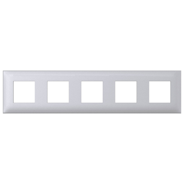 Купить DKC Рамка "Avanti", "Закаленная сталь", 5 постов (10 мод.)