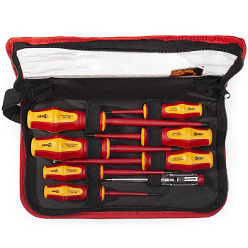 КВТ Набор диэлектр. отверток "Профи" НИО-08