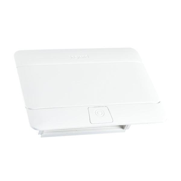 Купить Legrand Белый Выдвижной блок неукомплектованный 4 модуля с комплектом для монтажа 654001