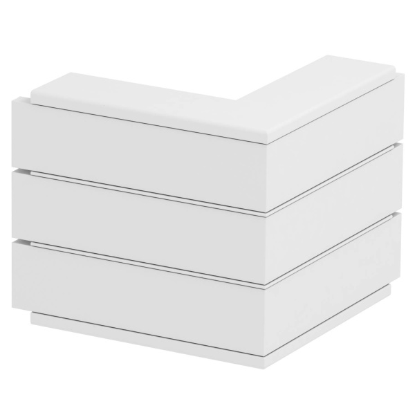 OBO Bettermann Угол внешний кабель-канала Rapid 45 нерегулируемый 53x160 мм, ПВХ, белый 6116263