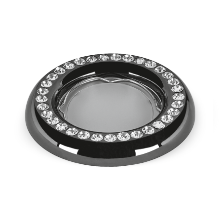 Купить Gauss Светильник Strass Gu5.3 1/30 круг, кристал/черный CA038