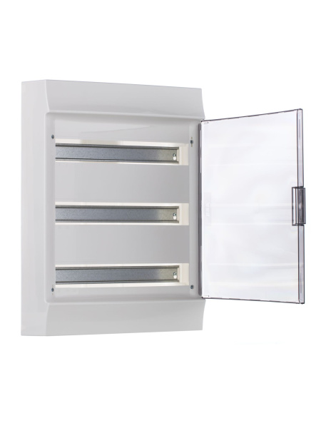 Купить ABB Mistral41 Бокс настенный 54М прозрачная дверь (с клемм) 1SPE007717F9998