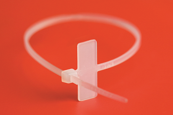 DKC Хомут P6.6 маркировочный, белый, 2,5х100, табличка 8х25,4 252100-M