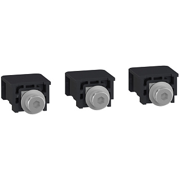 SE Compact NSXm Набор клемм с гайками и винтами NSXm каб.наконеч./шины 3 шт. LV426960