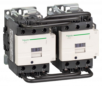 SE Contactors D Контактор реверсивный 3Р 80A, НО+НЗ, 110В 50Гц, зажим под винт LC2D80F5