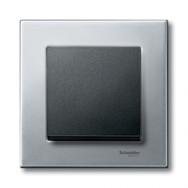 Купить SE Merten SM Антрацит Клавиша 1-ая с полем для надписи MTN433314