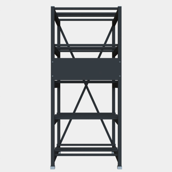 Systeme Electric Стеллаж 5 полочный 2 ряда 800х935х1855