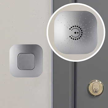 ЭРА 90680 Звонок BIONIC Silver беспроводной