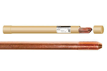 TDM Штырь заземления резьбовой  СТАМ25.14.1500Р SQ2401-0003