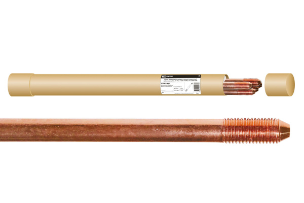 TDM Штырь заземления резьбовой  СТАМ25.14.1500Р SQ2401-0003