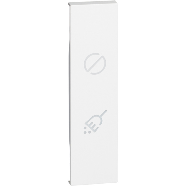 BT Living now Белый Лицевая панель для модуля индикации Уборка/Не беспокоить 1 мод KW11H