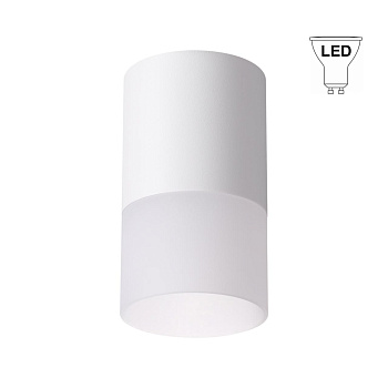 Novotech 370677 NT19 000 белый Светильник накладной IP20 GU10 9W 220-240V ELINА