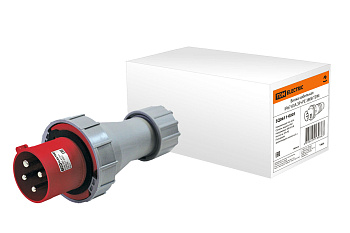 TDM Вилка кабельная IP67 63А 3Р+РЕ 380В SQ0611-0001
