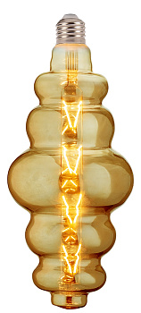 Horoz Electric 001-053-0008 8W Янтарный E27 220-240V Светодиодная филаментная лампа ORIGAMI HRZ00002696