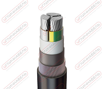 Кабель силовой АПвКШв 3х120 мс(N,PE)-1 Угличкабель PL128131203400000000