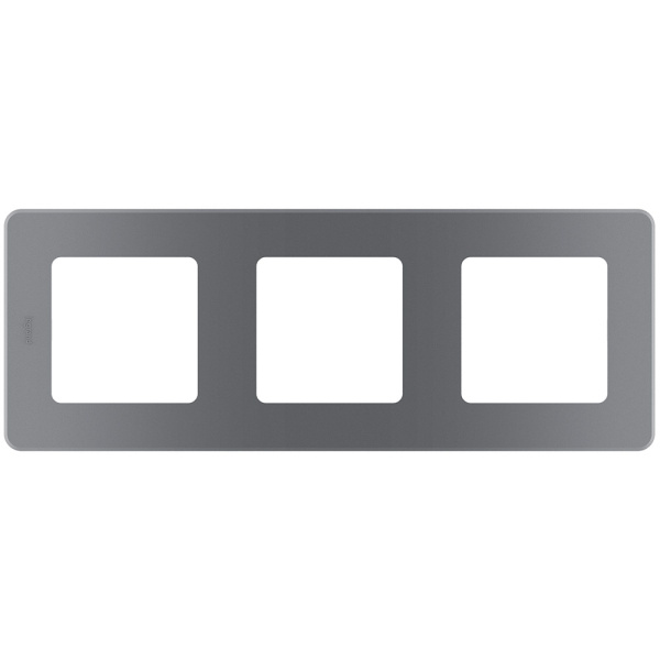 Legrand INSPIRIA Дымчатый Рамка - 3 поста 673957