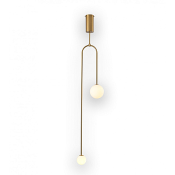 Kink Light 09488-2,20 Люстра Ирэн бронза d23 h133 G9 2*5W (Led лампы в комплекте 3000К)