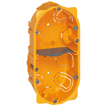 Legrand Batibox Коробка встраиваемая монтажная для сухих перегородок 2п гл.40мм 080042