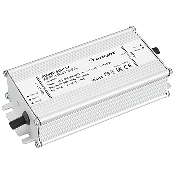 Arlight Блок питания ARPV-LG24075-PFC (24V, 3.1A, 75W) (IP67 Металл, 5 лет) 028884