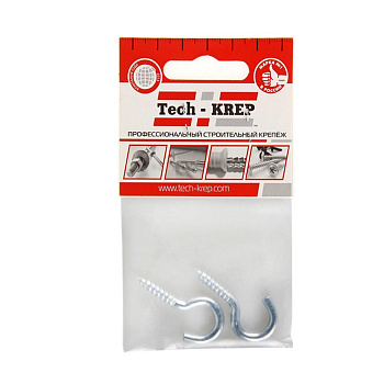 Tech-Krep Шуруп-полукольцо 5,0х20 (2 шт) - пакет 103888