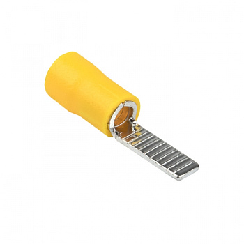 EKF PROxima Наконечник штыревой плоский изолированный НШПИ 2.5-6.0 (уп 50шт)