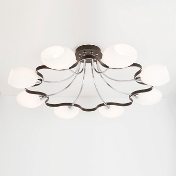 Citilux CL131182 Октава Темный+Хром Люстра