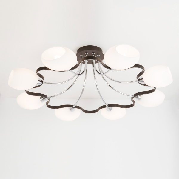 Citilux CL131182 Октава Темный+Хром Люстра