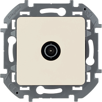 Legrand INSPIRIA Слоновая кость Розетка TV - проходная - 14 дБ - 5-862 мГц 673861