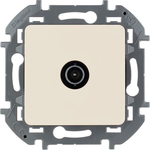 Legrand INSPIRIA Слоновая кость Розетка TV - проходная - 14 дБ - 5-862 мГц 673861