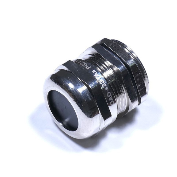 ЗЭТАРУС Кабельный ввод PG21 латунь УТ1,5 IP68 (d кабеля 13-18 мм) zeta30152