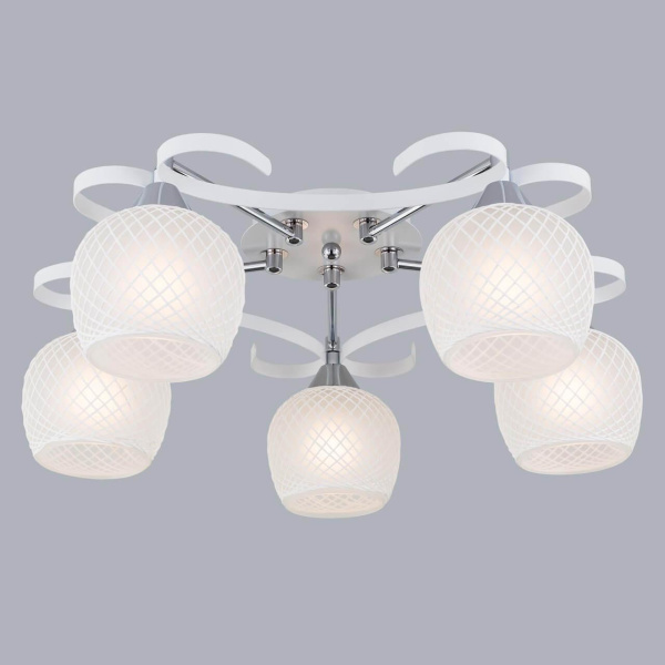 Купить Citilux CL171151 Сюзи Белая+Хром Светильник Люстра