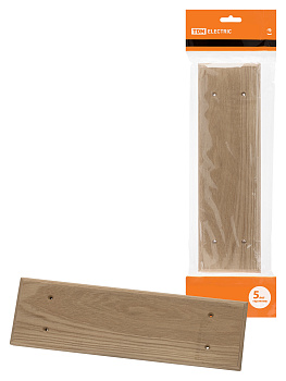 TDM Накладка на бревно деревянная универсальная НБУ 1Пх4 260 мм, под покраску SQ1821-0328