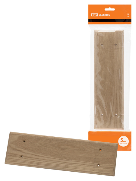 TDM Накладка на бревно деревянная универсальная НБУ 1Пх4 260 мм, под покраску SQ1821-0328