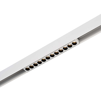 ST LUCE ST806.536.12 Магнитный трековый светильник Белый LED 1*12W 3000K 450Lm Ra>90 36° IP20 L220xW22xH44 48VV