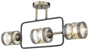 Velante 215-507-03, Светильник потолочный E27,3x40W