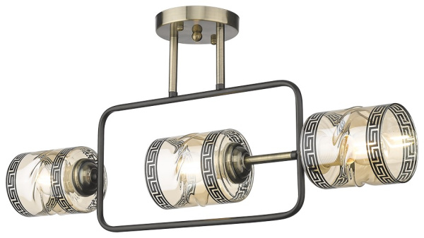 Velante 215-507-03, Светильник потолочный E27,3x40W