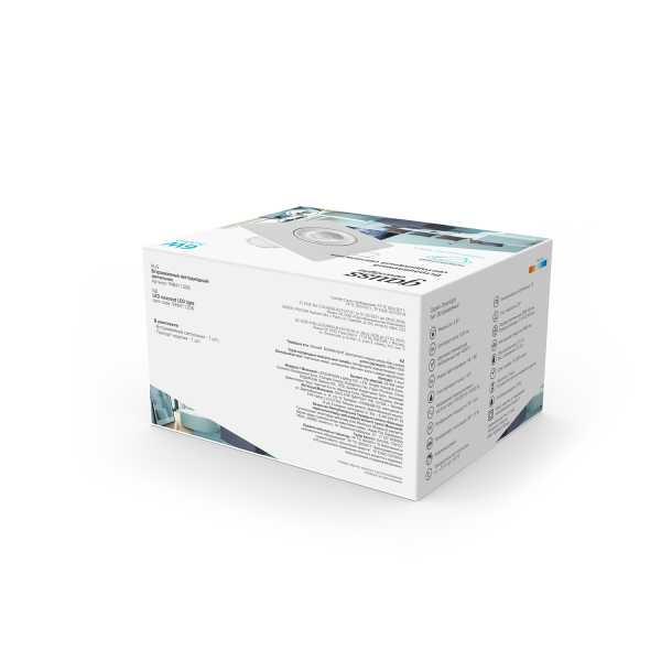 Купить Gauss Светильник Downlight квадрат 6W 520lm 4000K 100-265V IP20 монтаж Ø65 90*56мм белый LED 948411206