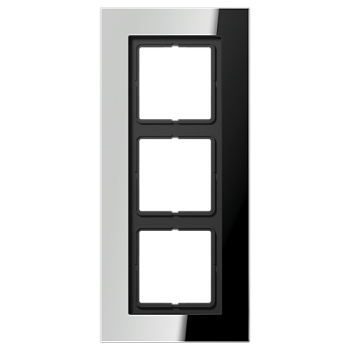 JUNG LS plus Блестящий Хром Рамка 3-ая LSP983GCR