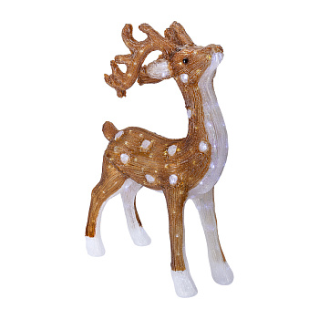 NEON-NIGHT Акриловая светодиодная фигура «Пятнистый олень» 50х25х75 см, IP65, понижающий трансформатор в комплекте 513-281