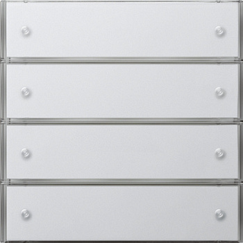 Gira KNX Сенсорный выключатель 3 Komfort 4 мест 2034112