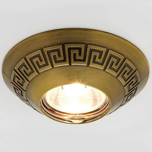 Купить Ambrella Встраиваемый точечный светильник D1158 SB бронза MR16