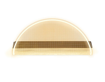 Ambrella Настенный светодиодный светильник FA611 CF кофе 22W 370*170*80