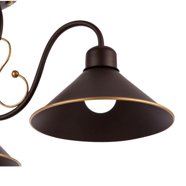 Купить Evoluce SLE120402-03 Светильник потолочный Черный/Черный E27 3*40W